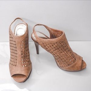 Laser-Cut Caged High Heel